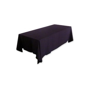Black table cloth for trestle tables for events